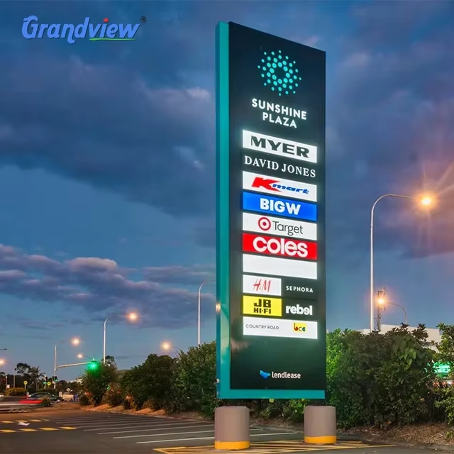 Double Sided Pylon Sign